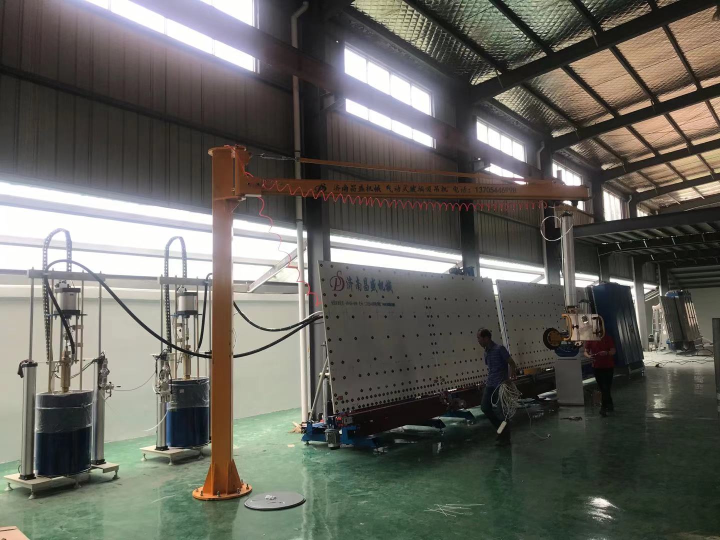 铝条丁基胶涂布机主要性能特点